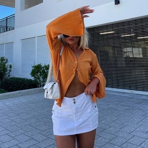 Orange Blouse.